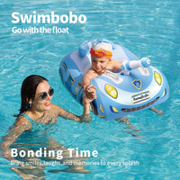 Toddler Float Inflatable Baby Swim Float with Canopy and Seat Pool - 2 Pack Water Gun with Canopy - image 3
