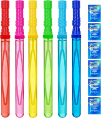 JOYIN 14.6’’ Big Bubble Wands for Kids, Outdoors Toy Activity - Bubble Wand 6 PCS