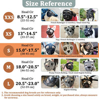 Mesh Short Snout Dog Muzzle with Anti-Eating Design for Frenchie – Essentials for Dogs - Black / S [Head Cir: 15"-17.5"] - image 2