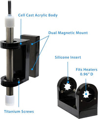 Innovative Marine Helio PTC Smart Reef Aquarium Heater (400 Watt - [2 x 200W])
