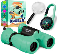 Binoculars for Kids, Perfect Toy for Little Boys and Girls - Mint Green