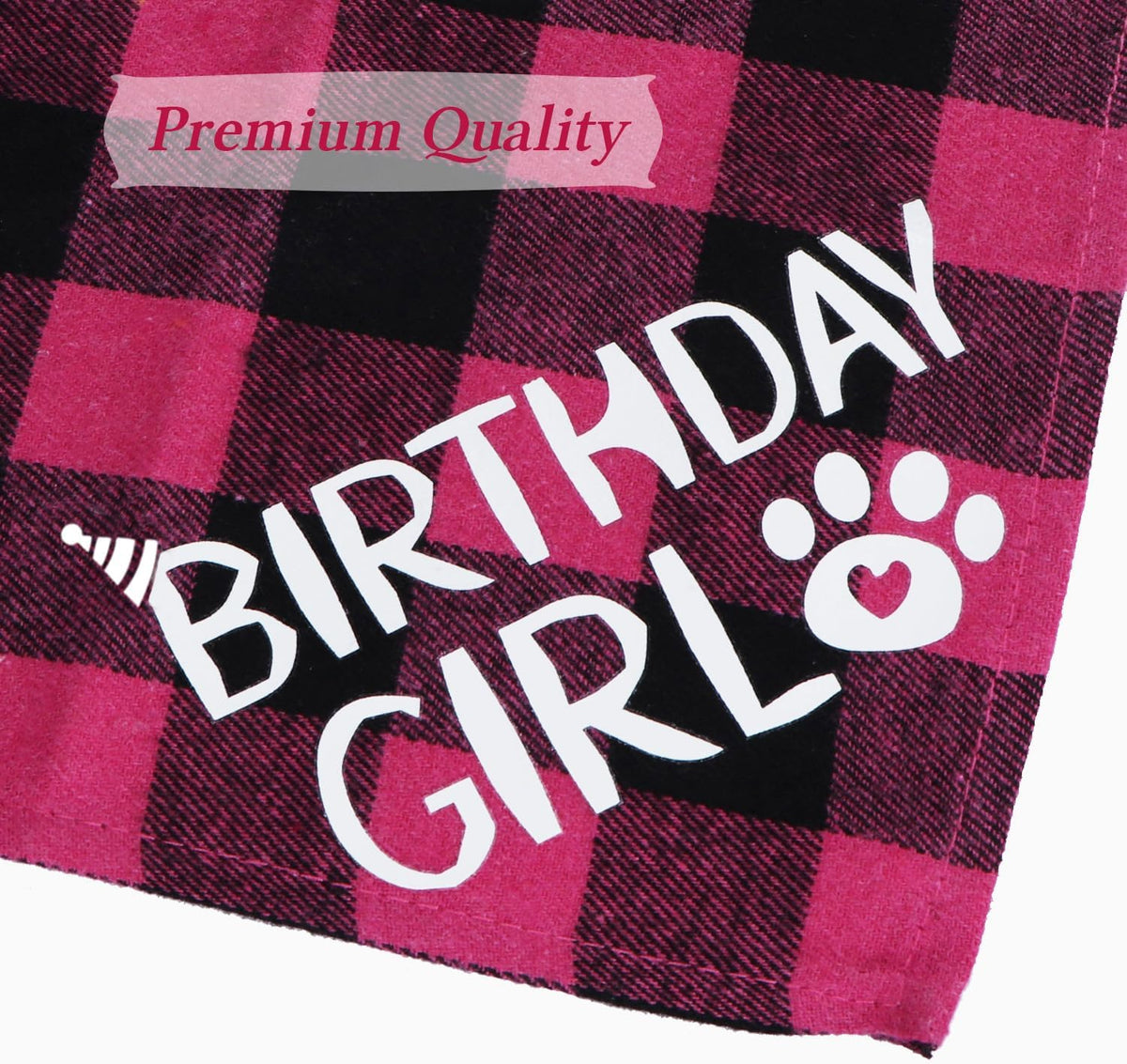 STMK Dog Birthday Bandana - Small / Pink - image 3