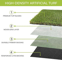 Dog Grass Pads 6 x 8 FT Artificial Grass Pee Pads for Dogs Potty Fake Grass Rug Turf Mat for Dogs Training Indoor Outdoor Garden Lawn Artificial Grass Rug