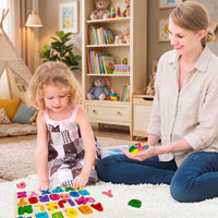 Attmu Wooden Puzzles for Toddlers - Multi / 2 Pcs - image 2