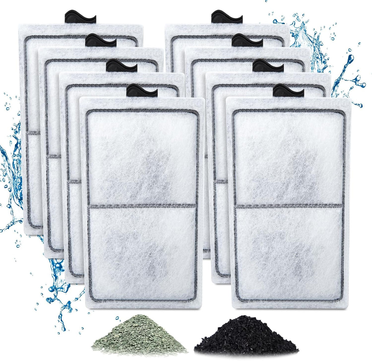 15 Pack PF-S Filter Cartridges Compatible with Silenstream PF10 Power - 8 packs-N