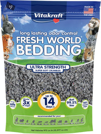 Vitakraft Fresh World Small Animal Bedding, Ultra Strength - 975 cu in (Pack of 1)