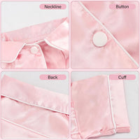 Dog Silk Pajamas Small Sized Dog Robe Satin Pjs with Belt – Essentials for Dogs - Pink Robe / X-Small - image 3