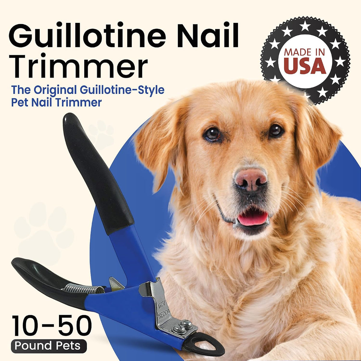 Guillotine Style Dog Nail Clippers for Large Dogs and Cats - Regular / Nail Clipper - image 2