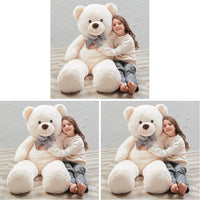 MaoGoLan 47 Inch Giant Teddy Bear - Off-white / 47 inches (Pack of 3)