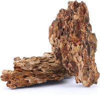 14-16 Inches Natural Dragon Stone 2 PCS Ultra Large Aquarium Rocks for Aquascaping, Aquarium Landscaping, Terrariums, Fish Tank Decoration, Vivariums, Paludarium, Amphibian Enclosures