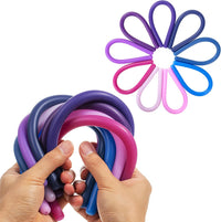 Mr. Pen, Monkey Noodle Fidget Toy, Colorful - Magic Castel / 9 Pack