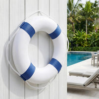 CtopoGo 20 inch foam throw ring buoy life preserver with cloth cover - view 7