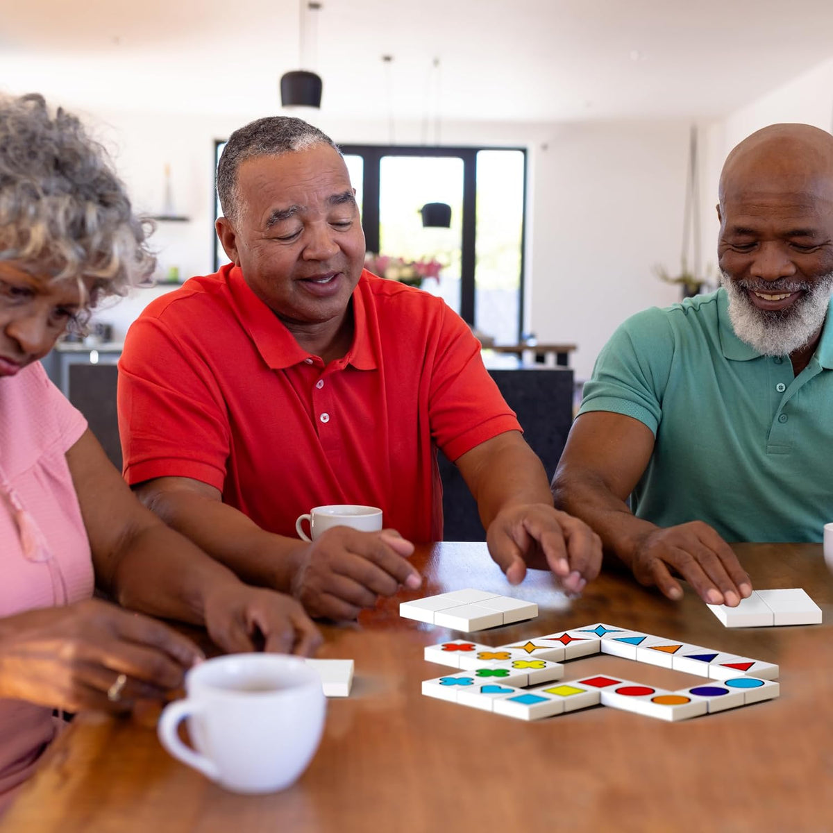 Keeping Busy Tile Matching Dementia Activities for Seniors - Matching Shapes Large - image 3