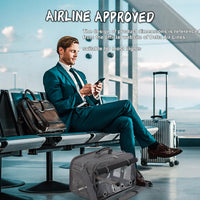 Bird Carrier Airline Approved - Grey - image 2