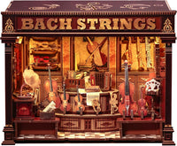 Cutefun Book Nook Kit, Bach Strings Musical Instrument Store - Bach Strings