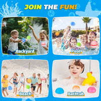 6 PCS Reusable Water Balloons - 8 Pcs - image 4