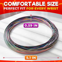 2 Pcs Kinetic Flow Ring Spinner, 5.1", Stainless Steel – Fun for Kids & Family - image 2