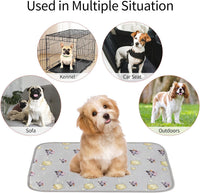 NACOCO Summer Pet Cooling Mat - M: 19.5" x 27.5'' / Grey French Bulldog - image 3