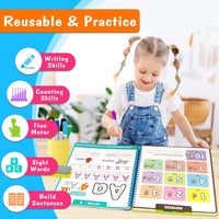 Preschool Kindergarten Workbook, Letter Number Tracing, Ages 3-6 – Fun for Kids & Family - Learn to Write - image 2