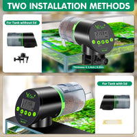 Automatic Fish Feeder Rechargeable with USB Cable Moisture-Proof - Rechargeable EVS - image 4