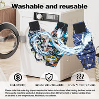 Washable Dog Diapers Male Reusable - Concert halls, oceans, farms / X-Small - image 3