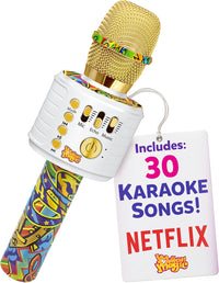 Move2Play Motown Magic, Bluetooth Karaoke Microphone - Graffiti