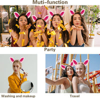 Beviliu Dog Ears Golden Movable - Pink Red / 1 Count (Pack of 2) - image 4