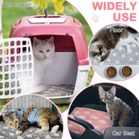 4 Pack Self Heating Cat Pad Self Warming Dog Mat, Heart - Stars / 24 x 35 Inches - image 4