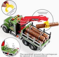 Dwi Dowellin Kid Trucks Toys for Boys Age 3-5 - farm truck - image 4