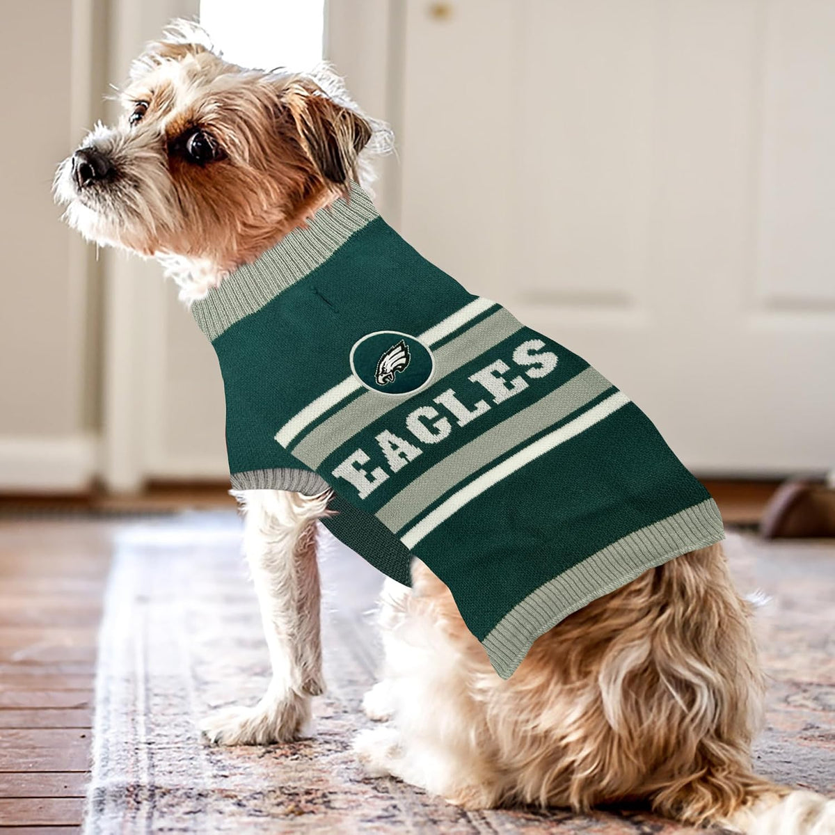 Pets First NFL Chicago Bears Dog Sweater - X-Small / Philadelphia Eagles - image 4