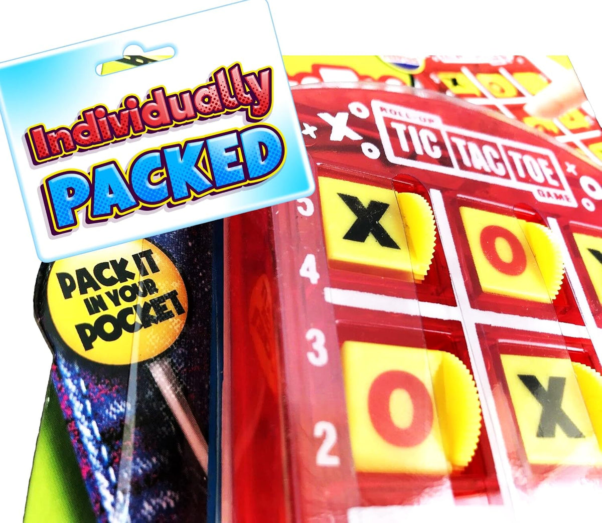 JA-RU Portable Tic Tac Toe Mini Board Game 3256-1p – Fun for Kids & Family - 2 Pack / Tic Tac Toe - image 4