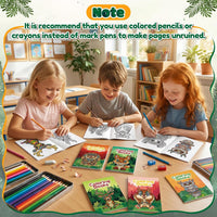 24Pcs Bible Coloring Books Religious Theme DIY Color-in Pages – Fun for Kids & Family - Q-animals Mandala - image 4