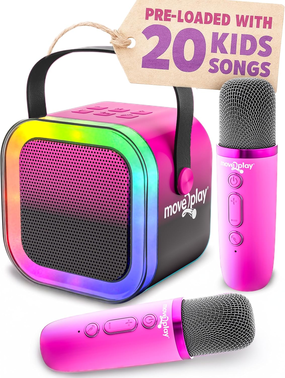 Move2Play, Halloween Karaoke Machine for Kids - Rockstar