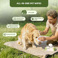 IMMHABI 400 Count Hypoallergenic Dog Wipes - image 3