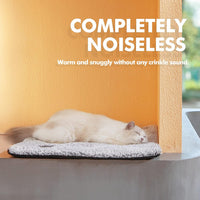 Mora Pets Self Warming Cat Bed Self Heating Cat Dog Mat Pet Pad - 24.0"L x 18.0"W x 1.0"Th / A-Light Gray - image 2