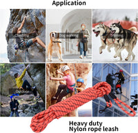 Hi Kiss Dog/Puppy Obedience Recall Training Agility Lead - 15 Feet / U1:Orange-Diam 1/3" - image 2