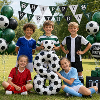 40'' Purple K-pop Number 5 Balloon for Girl 5th Birthday Party - Soccer / Number 8 - XXL - image 3