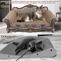 Sofa Shaped Cat Scratching Couch - 23 "L X 12.2" W X 10.6 "H - image 4