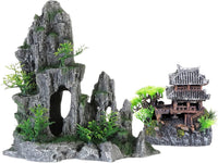 AWXZOM Extra Large Aquarium Decorations kit