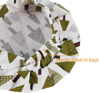 Aurya kids apron and chef hat set in light blue with front pocket and adjustable strap - view 36