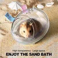 lazYYzal Hamster Bathroom, Hamster Bathtub Box - S 5.3*3.8*3.3 inch - image 2