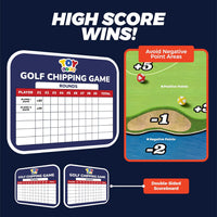 TOY Life Golf Chipping Mat Game, 20 Sticky Balls, Family Play – Fun for Kids & Family - Golf Island Style - image 4