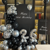 ASIYUHY Red Balloons 18 Inch 12 Pack Large Latex Party Balloons – Fun for Kids & Family - Metallic Silver Balloons - image 4