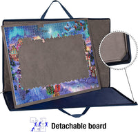Lavievert 1500 Piece Jigsaw Puzzle Board with Padded Cover - Up to 1000 pcs - image 2