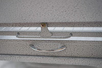 Corner Bird Cage for Cockatiel Parakeet Black and White (White Vein)