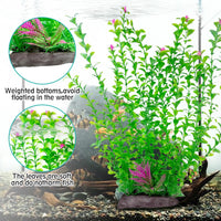 Aquarium Plastic Plants Extra Large Aquarium Plant 20.4-inch Tall - C / 20.4 in - image 3