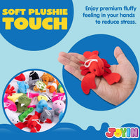 JOYIN 24 Pack Mini Animal Plush Toy Assortment - Sea Animals - image 4