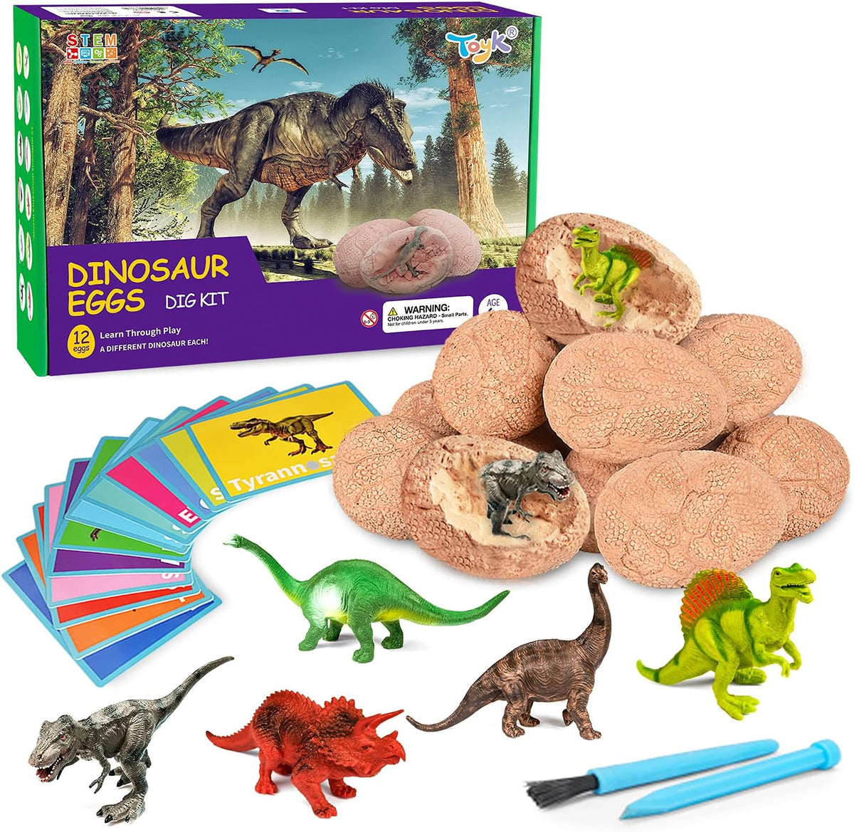 Dig Up Dinosaur Fossil Eggs