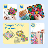 Klever Kits 4PCS Window Art Suncatcher Kits - Garden - image 3