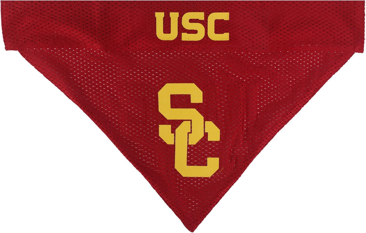 Pets First Collegiate Pet Accessories, Reversible Bandana - Large/X-Large / USC Trojans - image 3